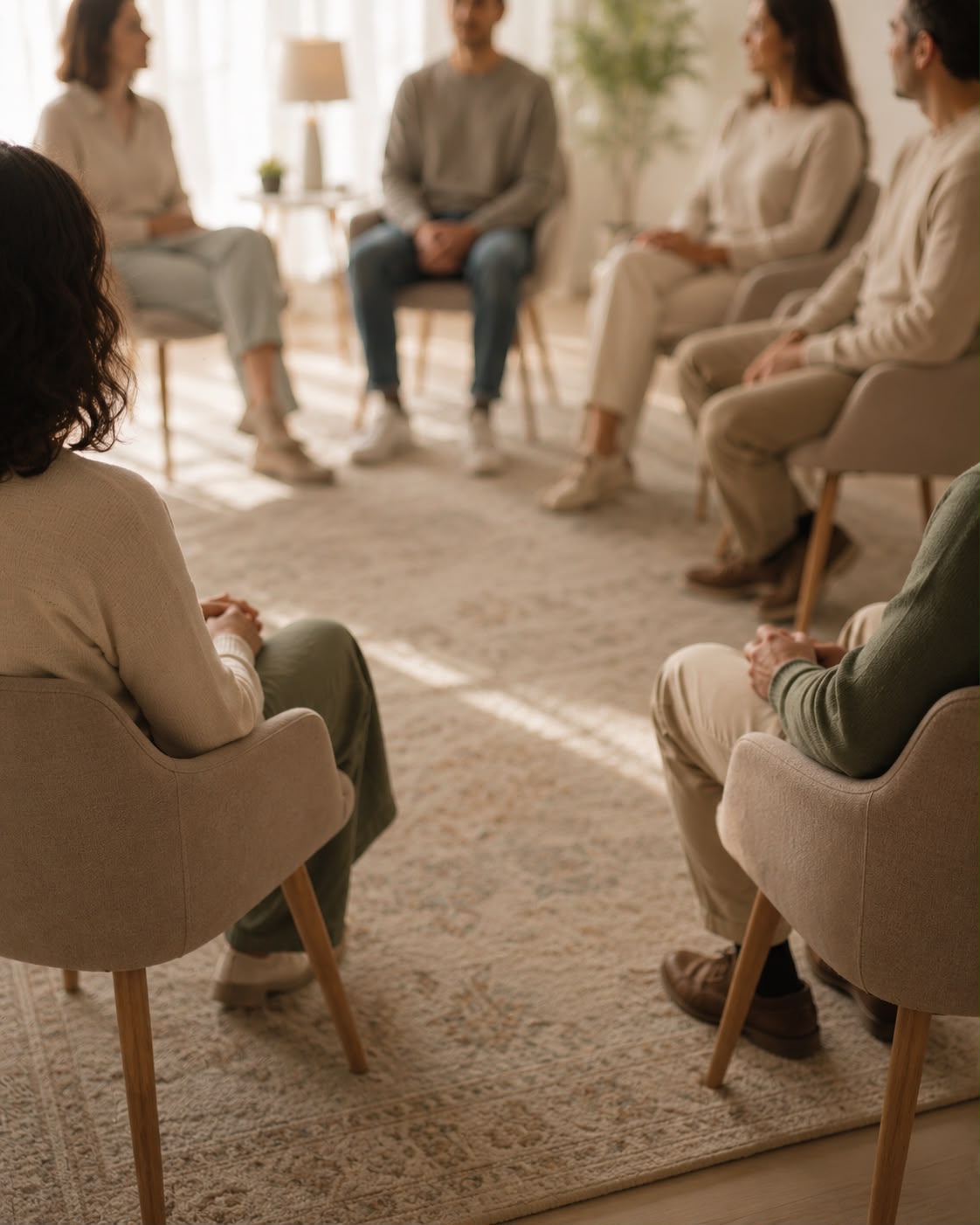 Gruppentherapie Delawar und Zare